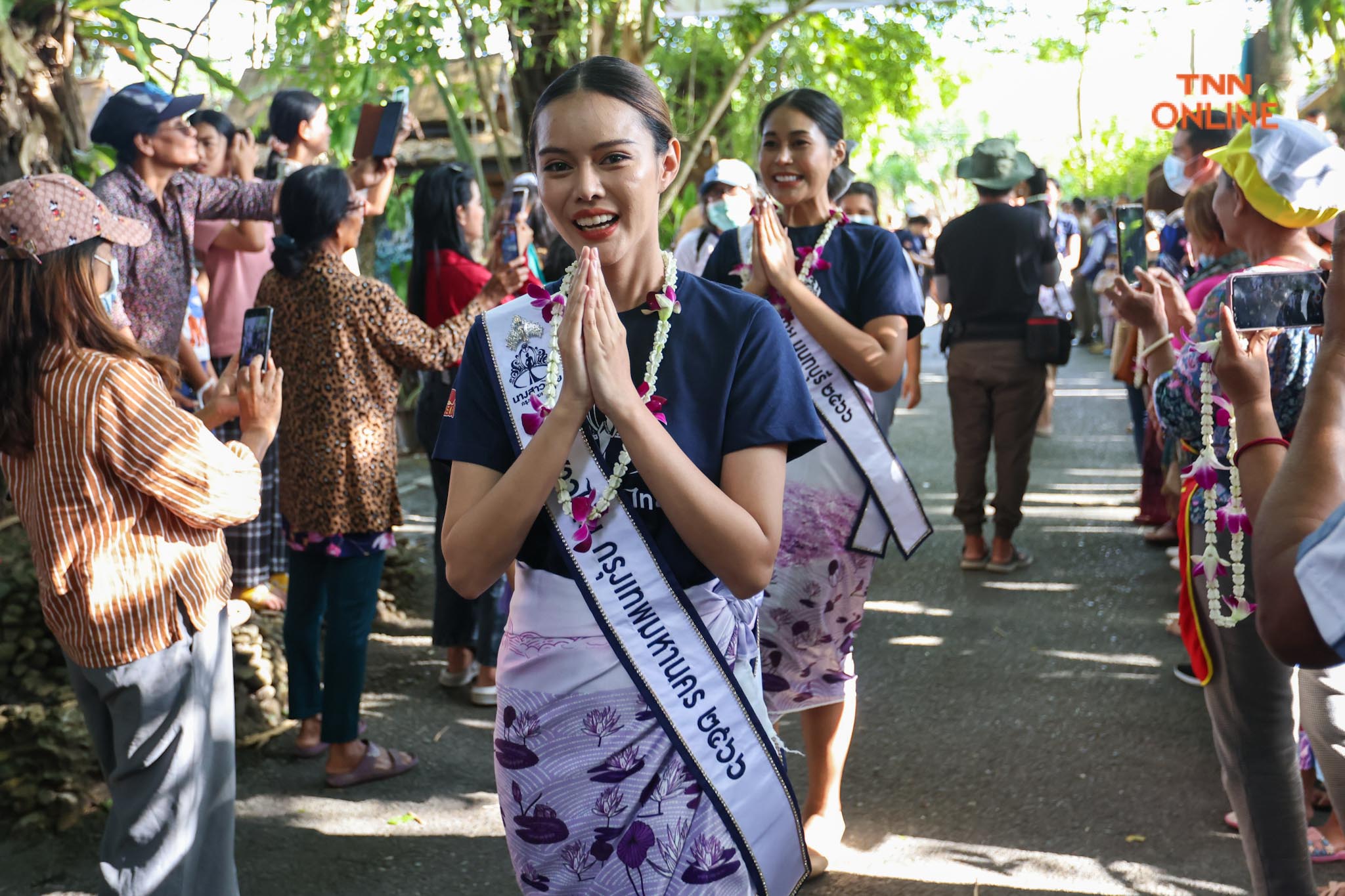 เก็บตัว นางสาวไทย 2566 เข้าวัดทำบุญ-ร่วมล่องแก่งรับหน้าร้อน 