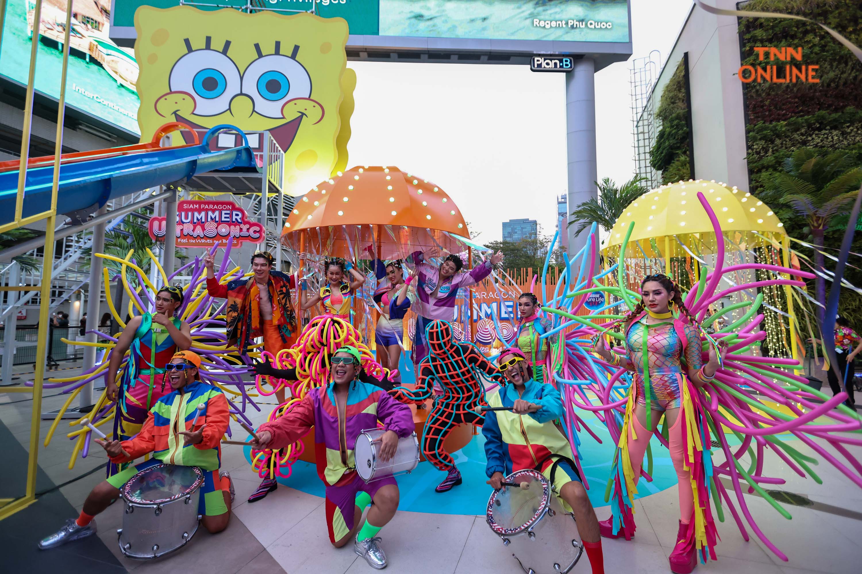 สยามพารากอนรับซัมเมอร์ ยกขบวนสพันจ์บ็อบและเพื่อนมอบความสนุก สยามพารากอนรับซัมเมอร์ ยกขบวนสพันจ์บ็อบและเพื่อนมอบความสนุก