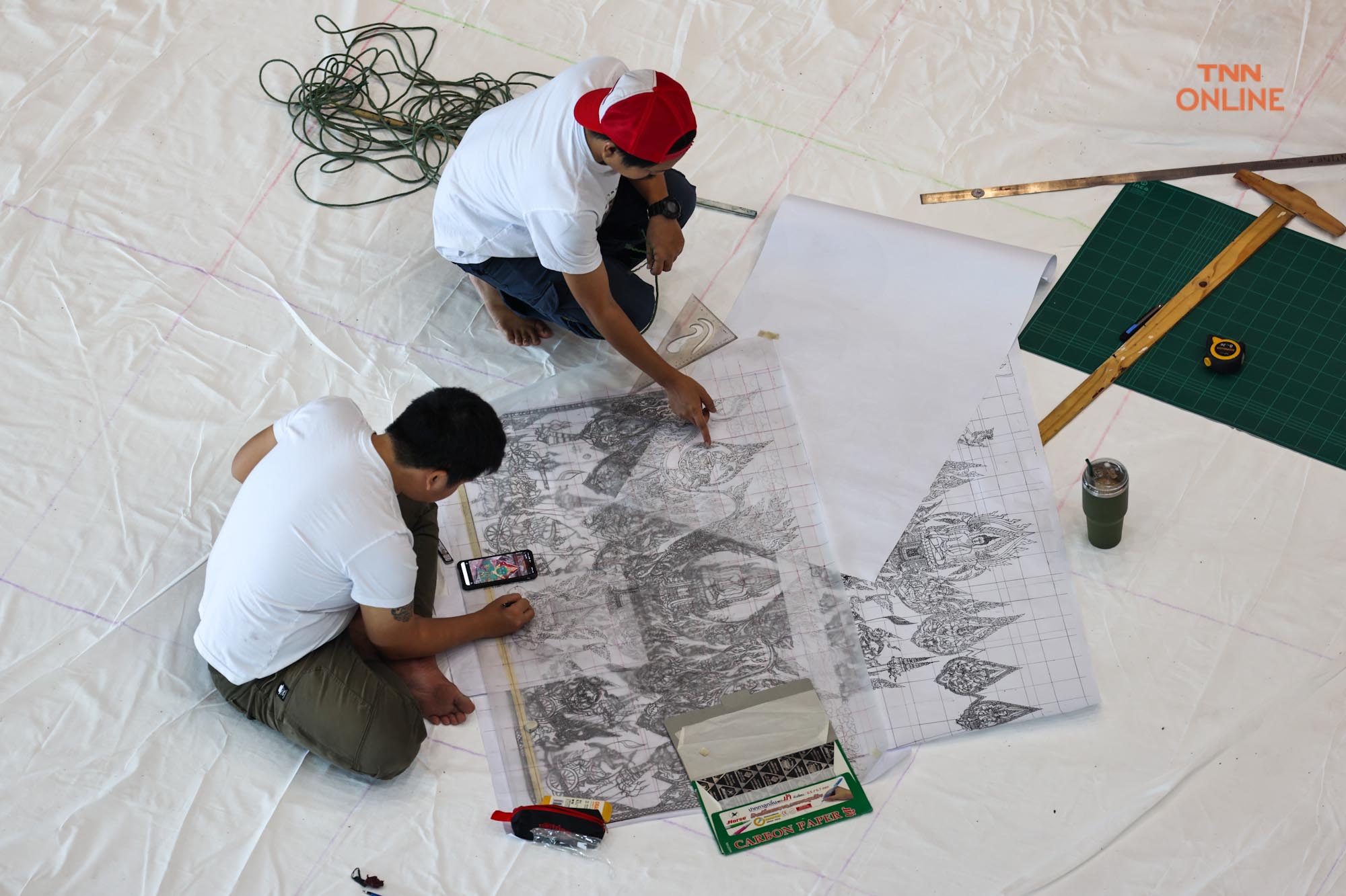 อลังการหุ่นหนุมานยักษ์ คืบหน้างานฉากโขนมูลนิธิส่งเสริมศิลปาชีพฯ อลังการหุ่นหนุมานยักษ์ คืบหน้างานฉากโขนมูลนิธิส่งเสริมศิลปาชีพฯ