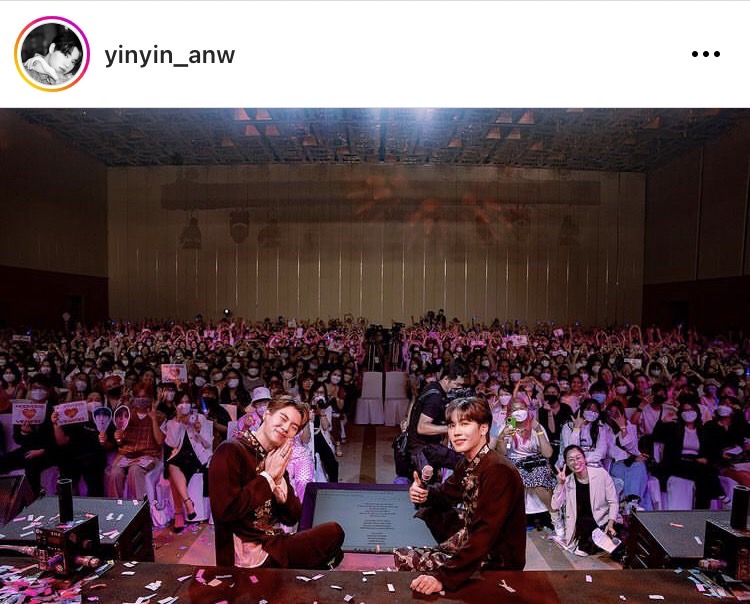 หยิ่น-วอร์เชิญชวนแฟนคลับรับชมซีรีส์เรื่องใหม่ พร้อมอัปเดตงานแฟนมีตติ้งที่จะจัดขึ้นในเดือนหน้า 