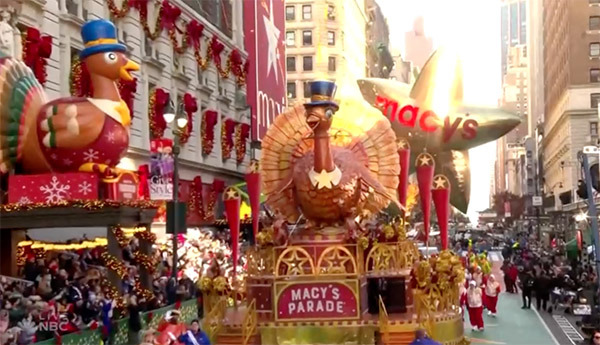 ‘วันขอบคุณพระเจ้า’ นิวยอร์กจัดขบวนพาเหรดเฉลิมฉลองตระการตา ‘วันขอบคุณพระเจ้า’ นิวยอร์กจัดขบวนพาเหรดเฉลิมฉลองตระการตา