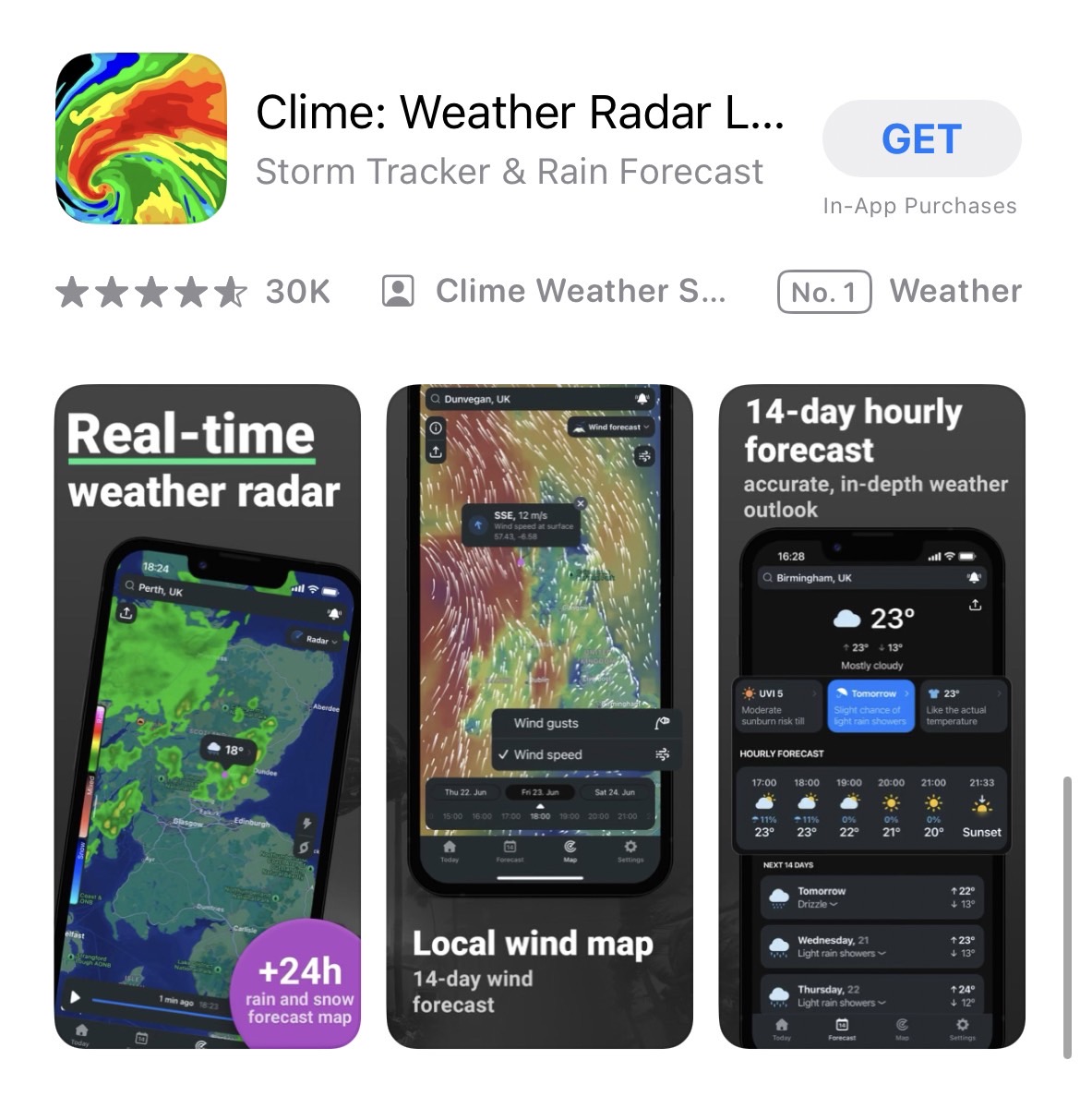 App เช็กเรดาร์ฝนแบบแม่น เตรียมตัวพกร่มก่อนออกจากบ้าน 