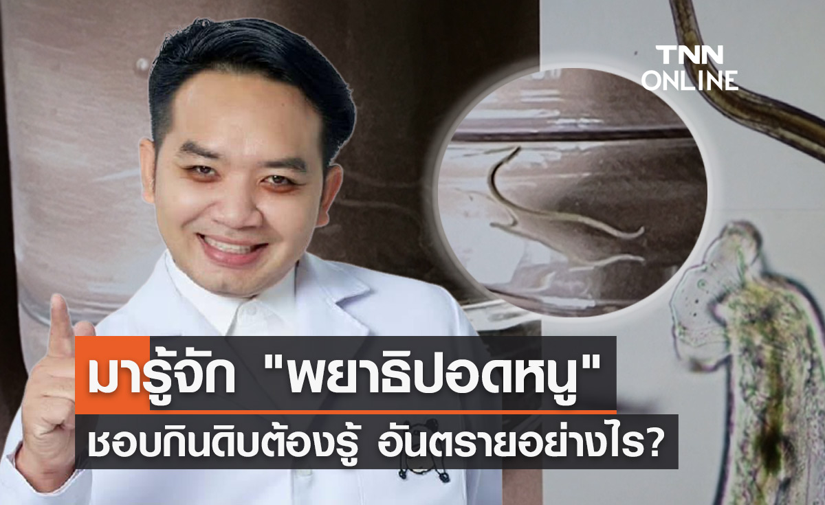 ทำความรู้จัก "พยาธิปอดหนู" หมอแล็บแพนด้าอธิบายชัด น่ากลัวแค่ไหน?