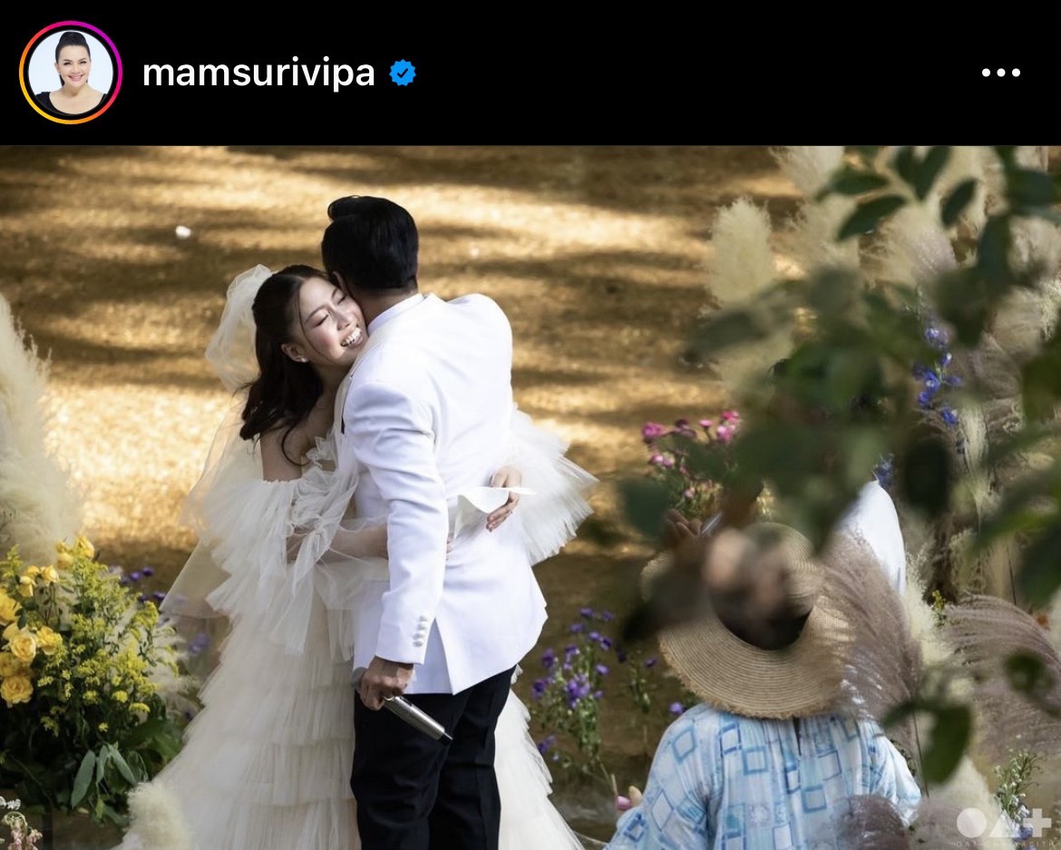 แม็กกี้-แจมมี่ ฉลองงานแต่งสุดเรียบง่าย! ท่ามกลางคนบันเทิงร่วมยินดี แม็กกี้-แจมมี่ ฉลองงานแต่งสุดเรียบง่าย! ท่ามกลางคนบันเทิงร่วมยินดี