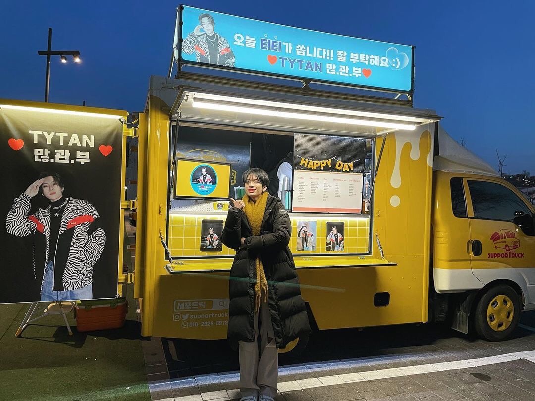 ลิซ่า - มินนี่ ส่งกำลังใจผ่าน COFFEE TRUCK ซัพพอร์ต “ไทแทน”