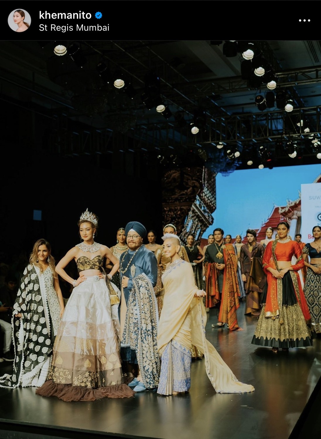 แพนเค้ก เขมนิจ ใส่ชุดผ้าไทย เดินแบบเวทีใหญ่ระดับโลก แพนเค้ก เขมนิจ ใส่ชุดผ้าไทย เดินแบบเวทีใหญ่ระดับโลก