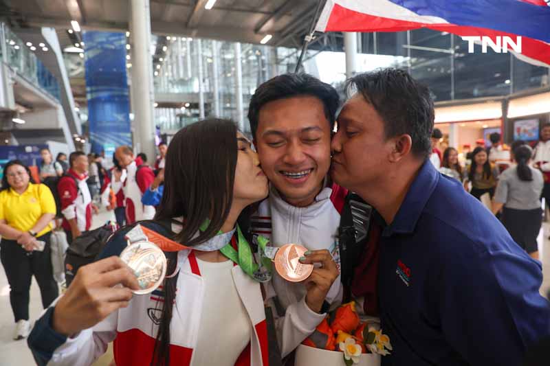  “เทพบิว” ถึงไทยหลังสร้างประวัติศาสตร์ คนไทยคนแรกคว้าเหรียญเงินกีฬากรีฑาเยาวชนโลก 2024