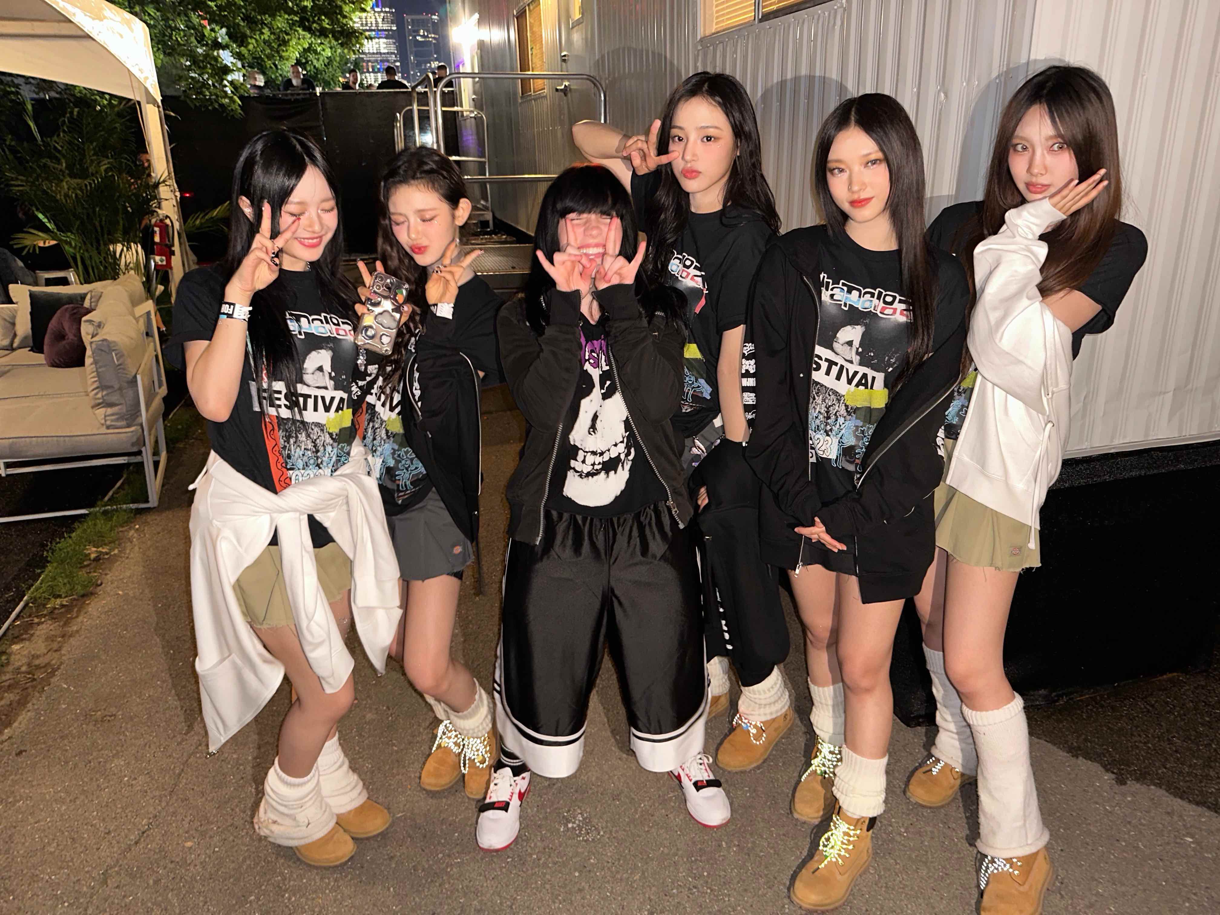ตัวแม่สุดมุ้งมิ้ง!! NewJeans กระทบไหล่ Billie Eilish ที่เทศกาลดนตรี Lollapalooza ตัวแม่สุดมุ้งมิ้ง!! NewJeans กระทบไหล่ Billie Eilish ที่เทศกาลดนตรี Lollapalooza