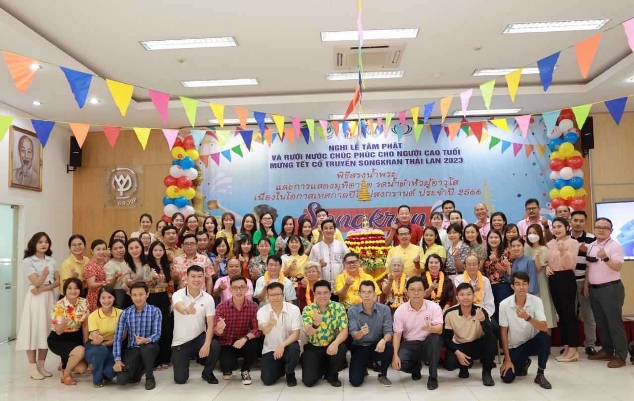 'ซี.พี.เวียดนาม' ร้อยเรียงใจ สืบสานประเพณีสงกรานต์ 2566