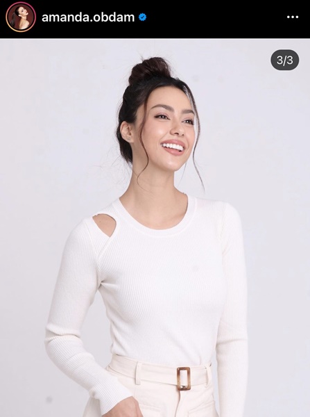 อแมนด้า ออบดัม หายโควิด กลับบ้านแล้ว 