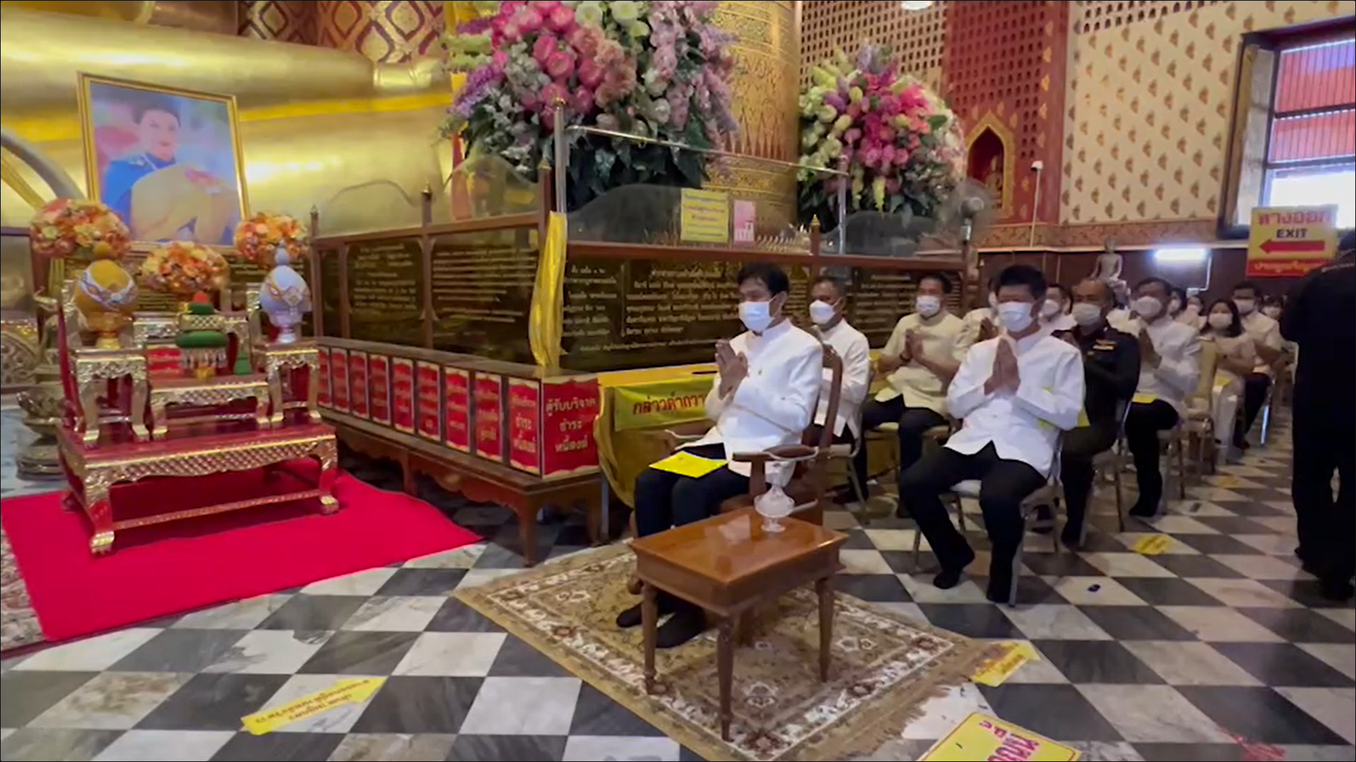 พระสงฆ์-พสกนิกร อยุธยา ร่วมสวดเจริญพระพุทธมนต์ ถวายพระพร แด่ เจ้าฟ้าพัชรกิติยาภาฯ