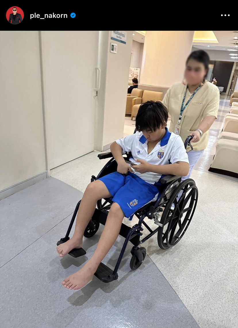 เปิ้ล นาคร ห่วงลูกชาย น้องออก้า หลังบาดเจ็บก่อนเตรียมลงแข่งเจ็ทสกี