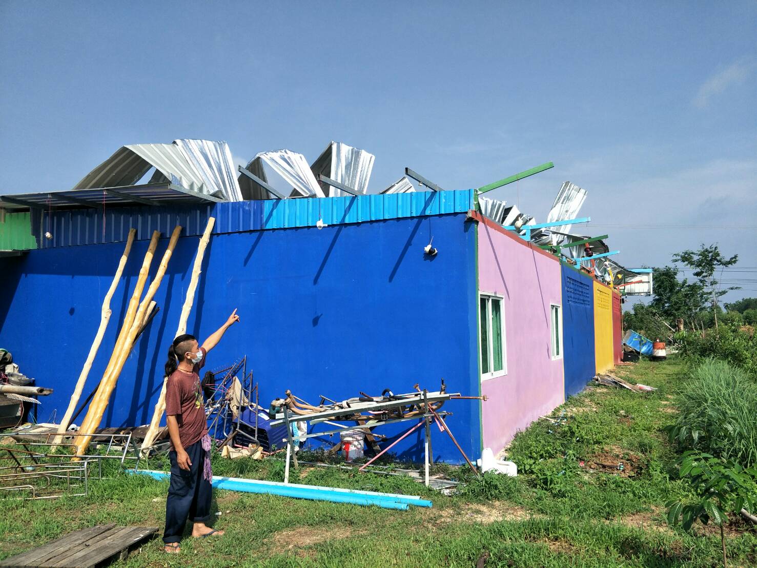 พายุฤดูร้อน! พัดถล่มสระแก้ว บ้านเรือน ร้านค้าเสียหายยับ พายุฤดูร้อน! พัดถล่มสระแก้ว บ้านเรือน ร้านค้าเสียหายยับ