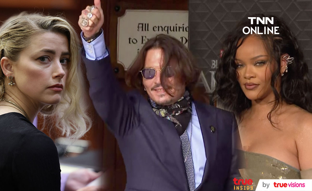 2 ประเด็นในวันเดียว!! 'จอห์นนี่ เดปป์’ ร่วมงาน ‘ริฮานน่า’ แถมส่งทนายอุทธรณ์คดีดัง