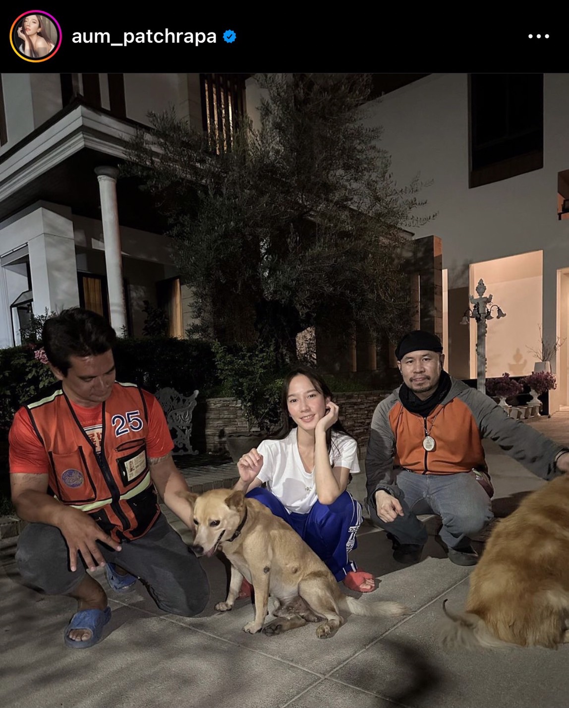 พบเเล้ว อั้ม พัชราภา โพสต์ขอบคุณหลังเจอเจ้าถั่วสุนัขเเสนซน 