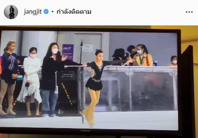 แจง ภรรยา แจ๊ส สุดภูมิใจ น้องแตงโม ลูกสาวคว้าที่ 1 การแข่งขันไอซ์สเก็ต