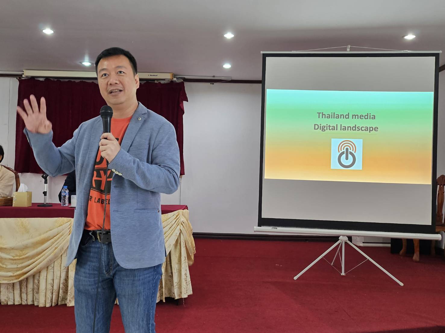 SONP ผนึกกำลัง สมาคมนักข่าวลาว จัดประชุมพัฒนาสื่อดิจิทัลลาว SONP ผนึกกำลัง สมาคมนักข่าวลาว จัดประชุมพัฒนาสื่อดิจิทัลลาว