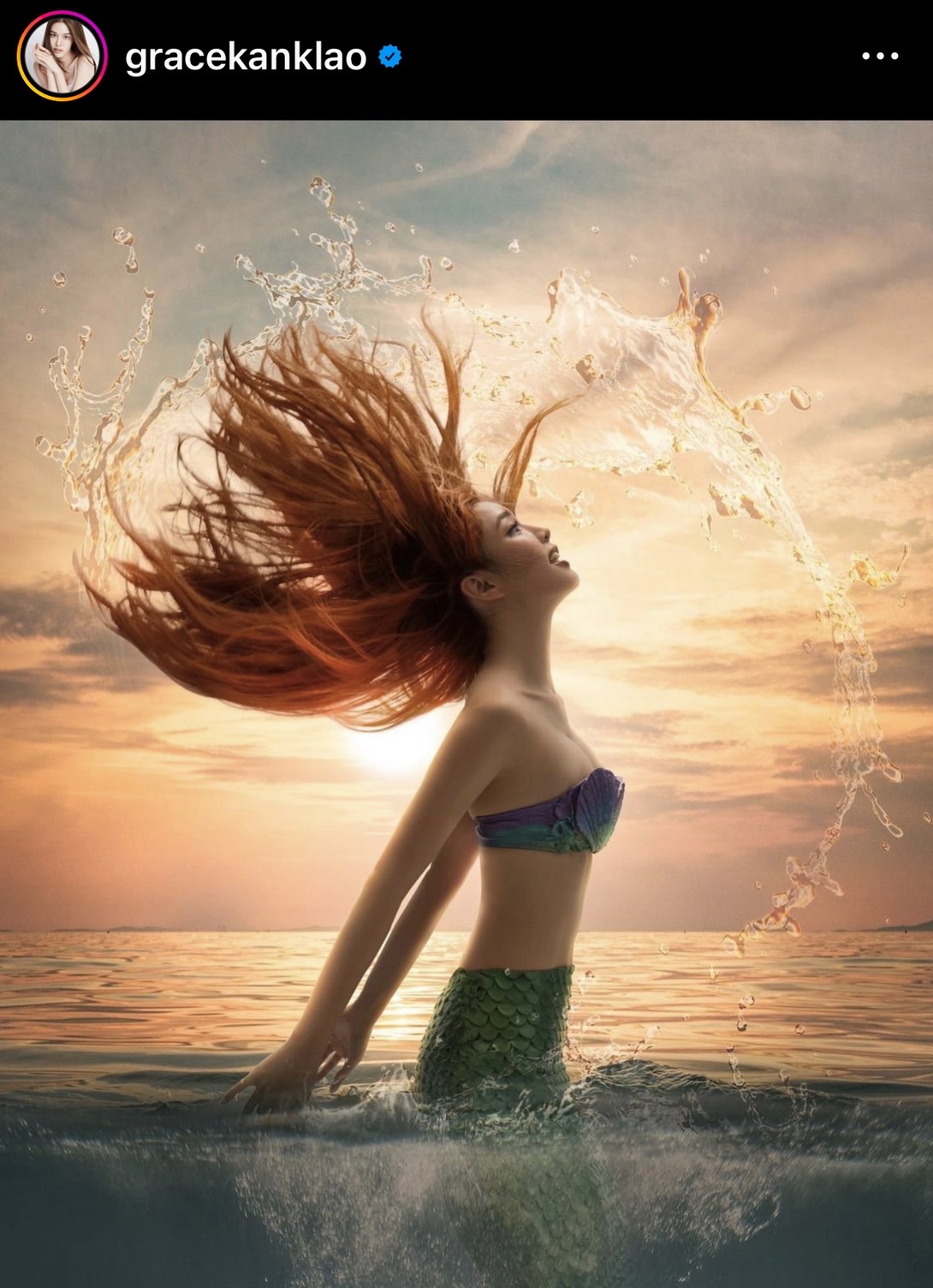 เปิดภาพคนดัง แปลงโฉมสวยสดใส เป็น The Little Mermaid 