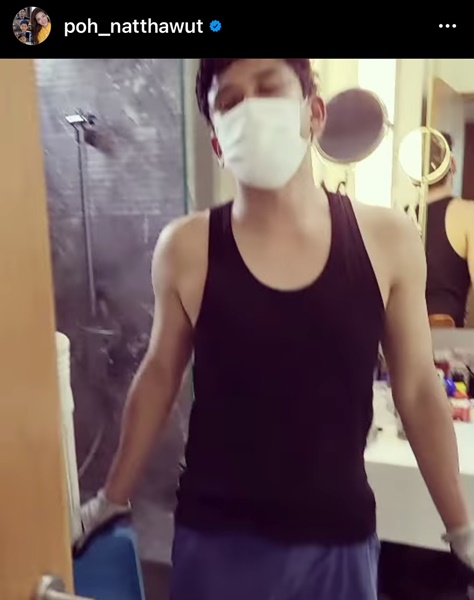 ป๋อ ณัฐวุฒิ กระจกห้องน้ำหล่นใส่หัว หลังลงมือซ่อมเอง โชคดีที่ปลอดภัย