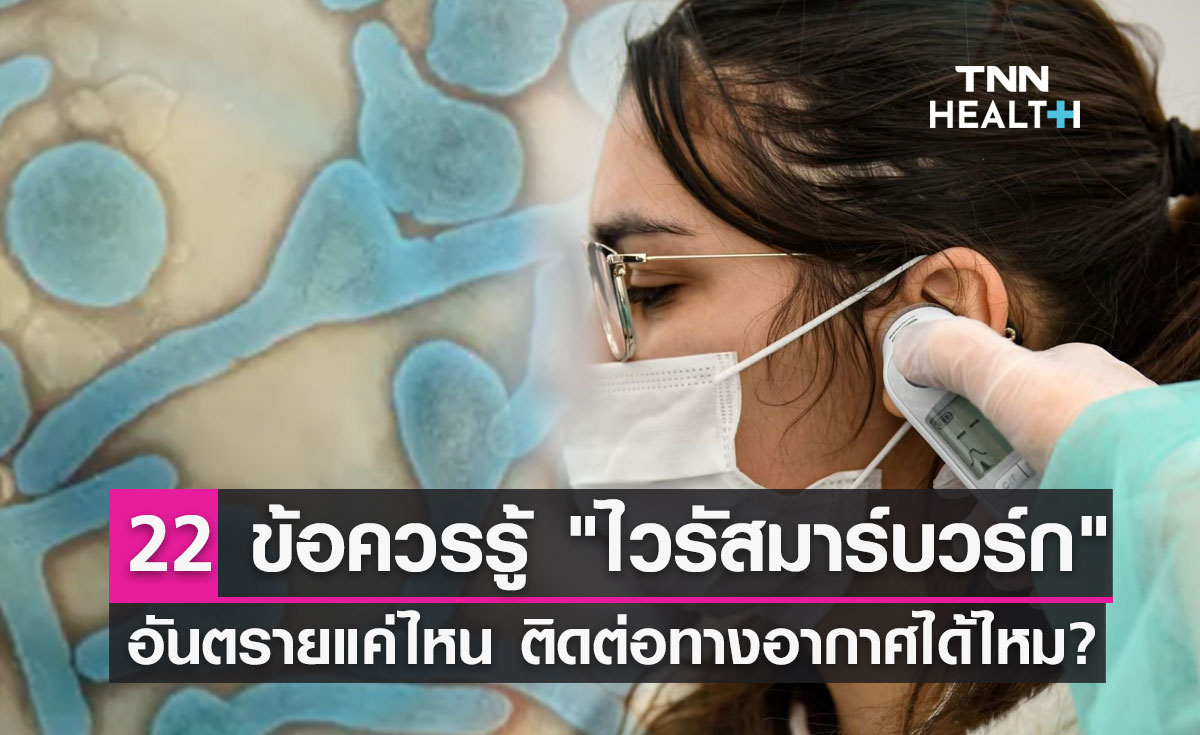 22 ข้อควรรู้ "ไวรัสมาร์บวร์ก" อันตรายแค่ไหน ติดต่อทางอากาศได้ไหม?