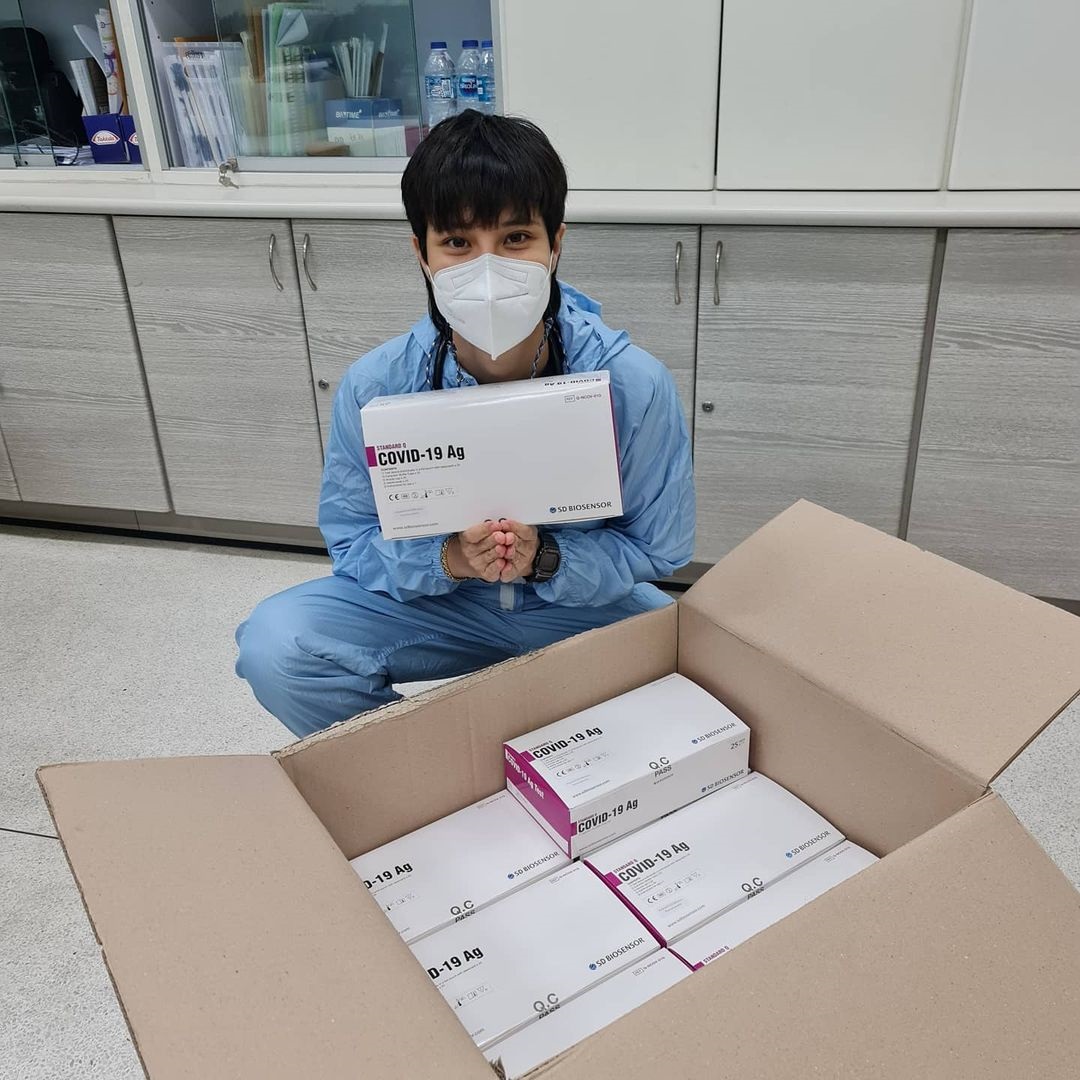 หมอเจี๊ยบ ยืนยันไม่เคยขายชุดตรวจโควิด เตือนผู้แอบอ้าง!! ลบรูปด่วนถ้าไม่อยากถูกดำเนินคดี หมอเจี๊ยบ ยืนยันไม่เคยขายชุดตรวจโควิด เตือนผู้แอบอ้าง!! ลบรูปด่วนถ้าไม่อยากถูกดำเนินคดี