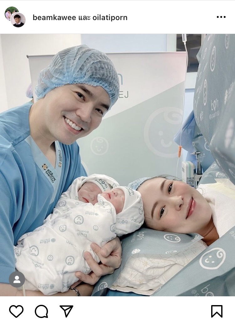 คลอดแล้ว! ลูกแฝดคู่หญิงของคุณพ่อ บีม กวี คลอดแล้ว! ลูกแฝดคู่หญิงของคุณพ่อ บีม กวี