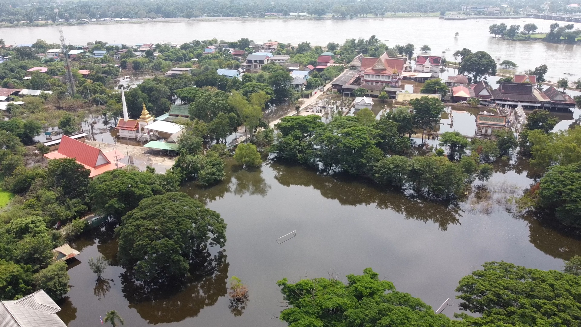 เขื่อนเจ้าพระยา ล่าสุดเตือน ธงเหลือง ชาวบ้านนอนริมถนนกว่าพันครอบครัว เขื่อนเจ้าพระยา ล่าสุดเตือน ธงเหลือง ชาวบ้านนอนริมถนนกว่าพันครอบครัว