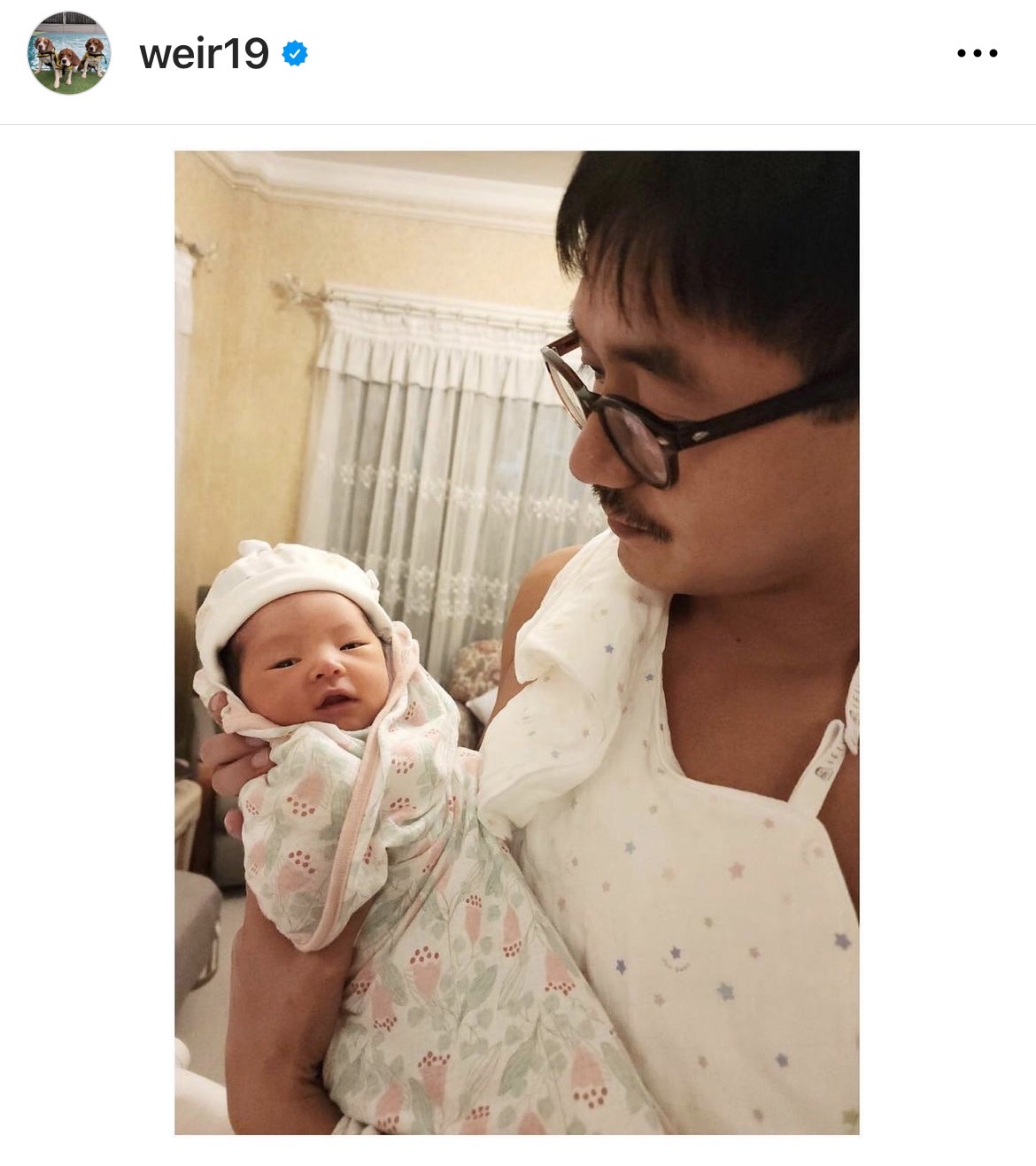 ป๊าเวียร์ น้ำตาแตก!! ย้อนเล่าโมเมนต์ เห็นหน้าลูกสาวครั้งแรก