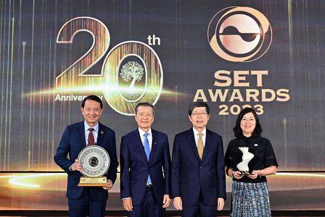 CPF คว้า 2 รางวัลสูงสุด SET AWARDS 2023