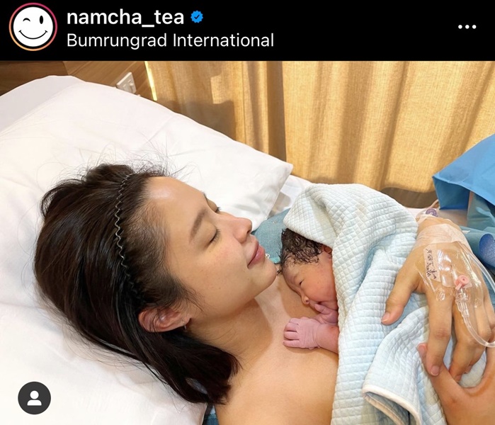 น้ำชา ชีรณัฐ คลอดลูกชาย น้องน้ำทะเล น้ำชา ชีรณัฐ คลอดลูกชาย น้องน้ำทะเล