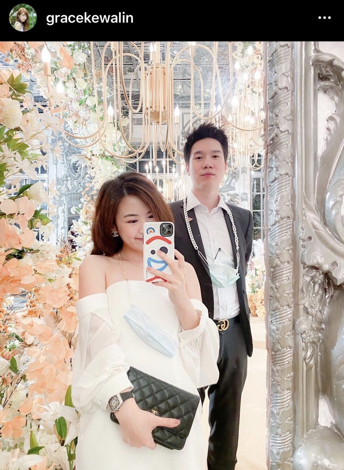 ประกาศข่าวดี!!  หมอเก่ง วาโย ขอ เกรซ เกวลิน แต่งงานแล้ว 