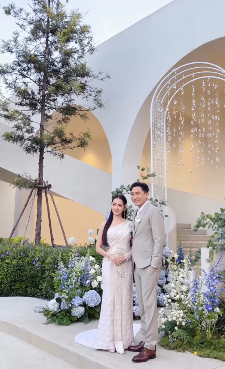 แห่ยินดี เสี่ยโบ๊ท ขนสินสอดอลังการ แต่ง  พราวฟ้า การัญชิดา 
