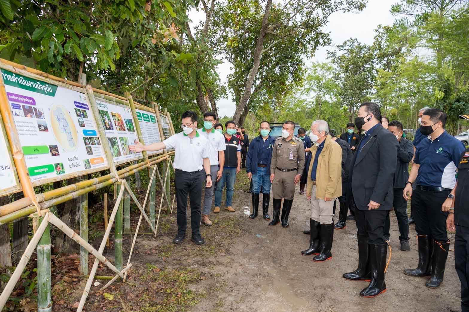 ประธานกรรมการเครือซีพี ลงพื้นที่ติดตามโครงการ “อมก๋อยโมเดล” จ.เชียงใหม่