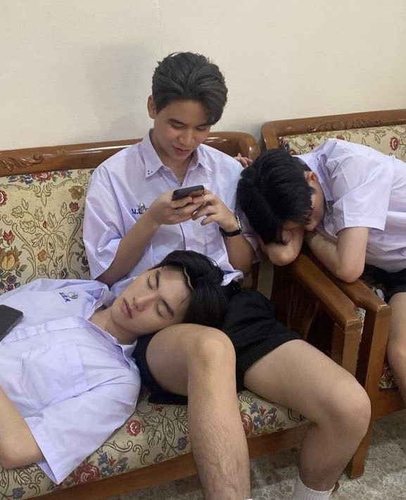 รวมโมเมนต์สุดน่ารัก ของนักเเสดง My School President กับการเปิดกล้องวันเเรกในโปรเจกต์ our skyy 2