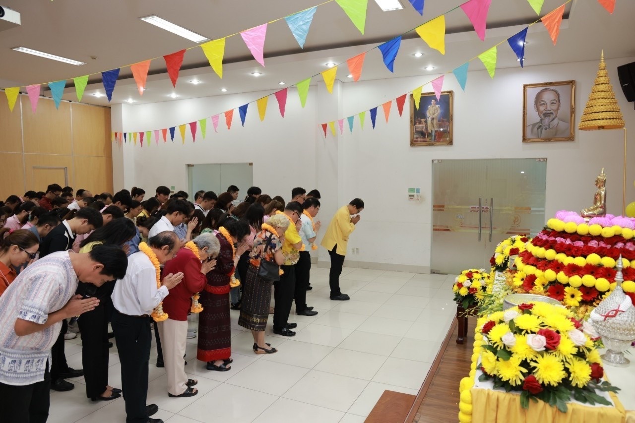 'ซี.พี.เวียดนาม' ร้อยเรียงใจ สืบสานประเพณีสงกรานต์ 2566