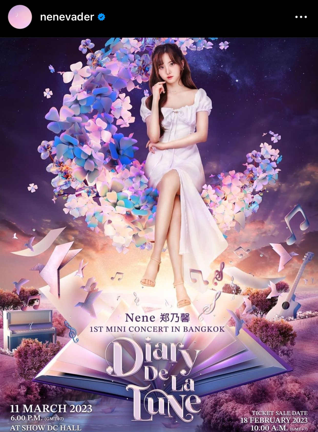 ลุ้น เนเน่ ร่วมทำเพลงกับแรปเปอร์ชื่อดัง คาดมีโชว์เซอร์ไพรส์ในคอนเสิร์ตที่จะถึงนี้