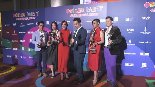 สีสันพรมแดงงาน Oscars Party Colourfool Night  (มีคลิป)