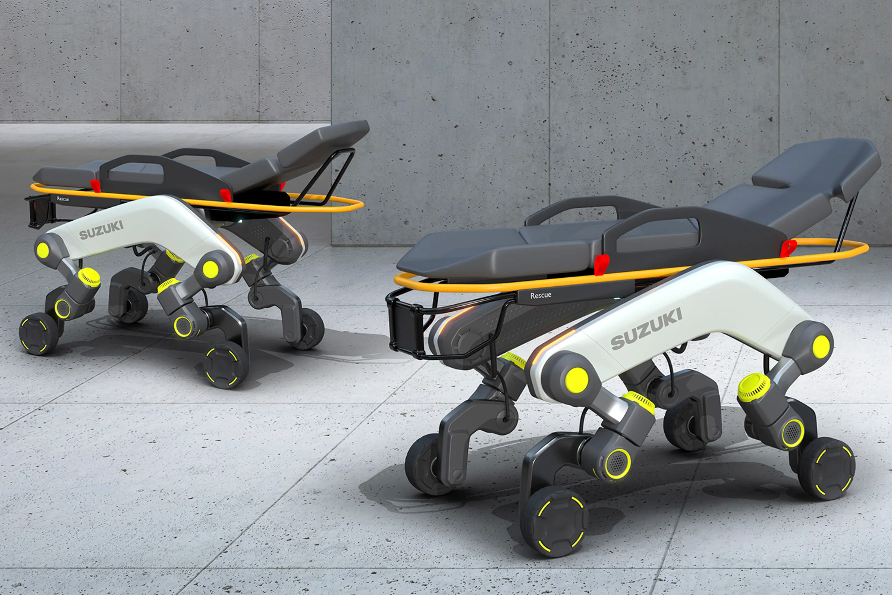 ซูซูกิ เปิดตัวมอเตอร์ไซค์ทรงแปลก มี 4 ล้อ ปีนบันไดได้ด้วย ซูซูกิ เปิดตัวมอเตอร์ไซค์ทรงแปลก มี 4 ล้อ ปีนบันไดได้ด้วย