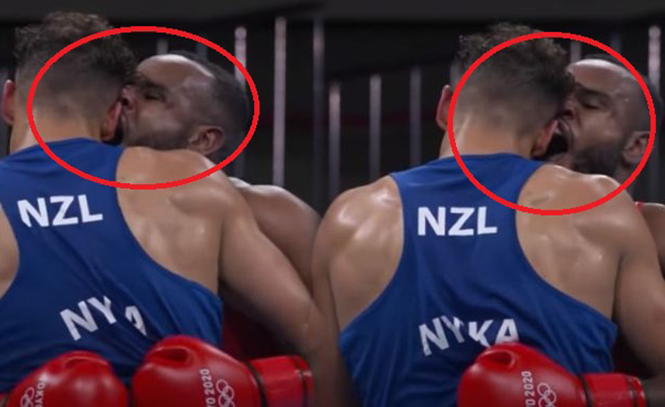 สงสัยหิว! นักชกโมร็อกโกงามหน้ากัดหูคู่แข่งในมวยโอลิมปิก สงสัยหิว! นักชกโมร็อกโกงามหน้ากัดหูคู่แข่งในมวยโอลิมปิก