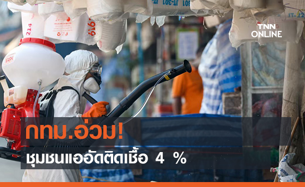 กทม.อ่วม! ชุมชนแออัดติดเชื้อ 4 % (คลิป) 