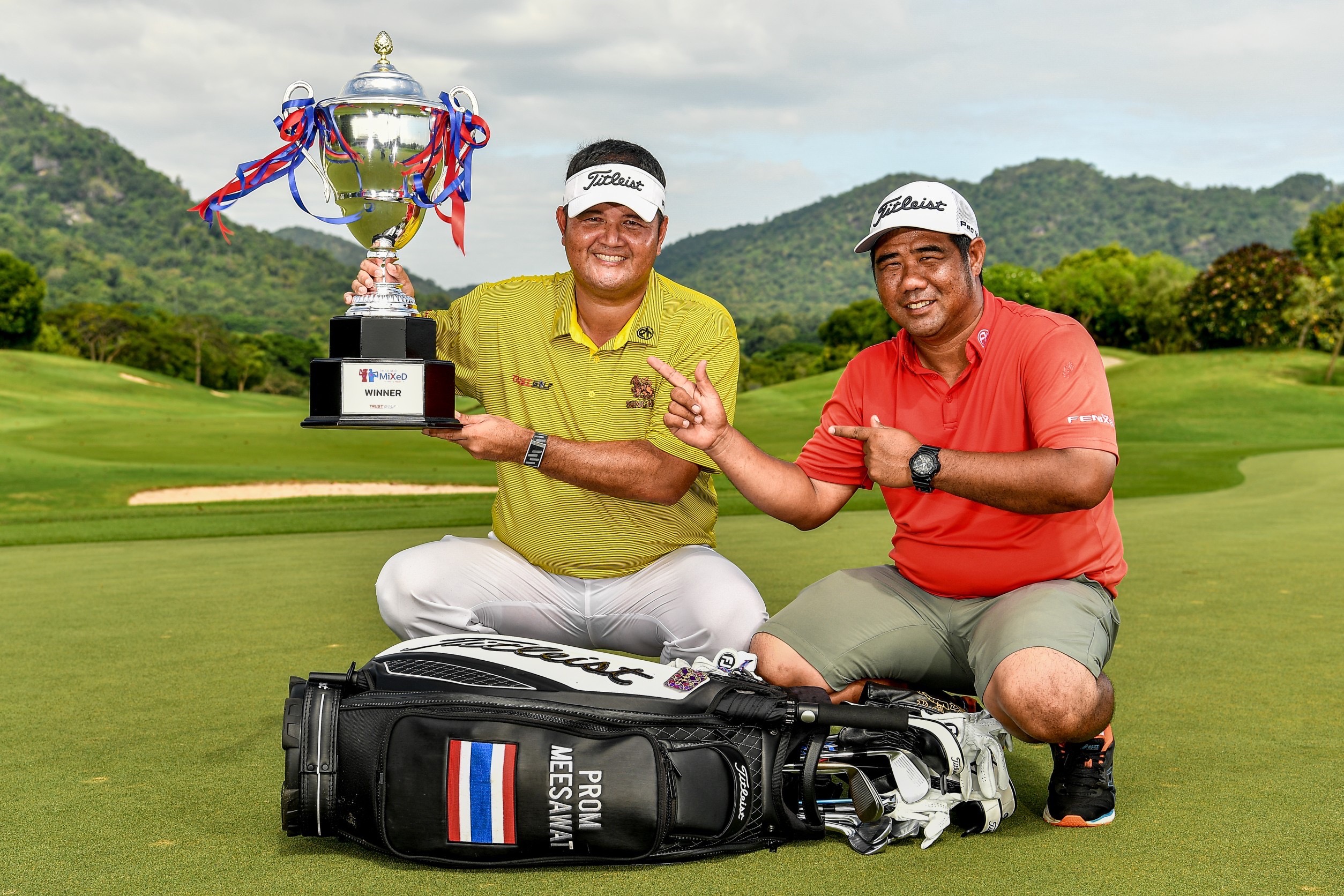 'พรหม มีสวัสดิ์' สุดปลื้มซิวแชมป์ 'ไทยแลนด์มิกซ์' รับเงิน 4.5 แสน 'พรหม มีสวัสดิ์' สุดปลื้มซิวแชมป์ 'ไทยแลนด์มิกซ์' รับเงิน 4.5 แสน