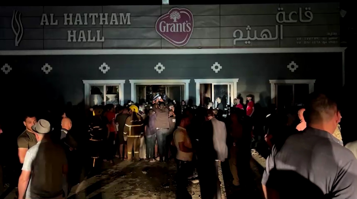 สลด! ไฟไหม้งานแต่งในอิรัก ยอดผู้เสียชีวิตพุ่งทะลุ 100 ราย