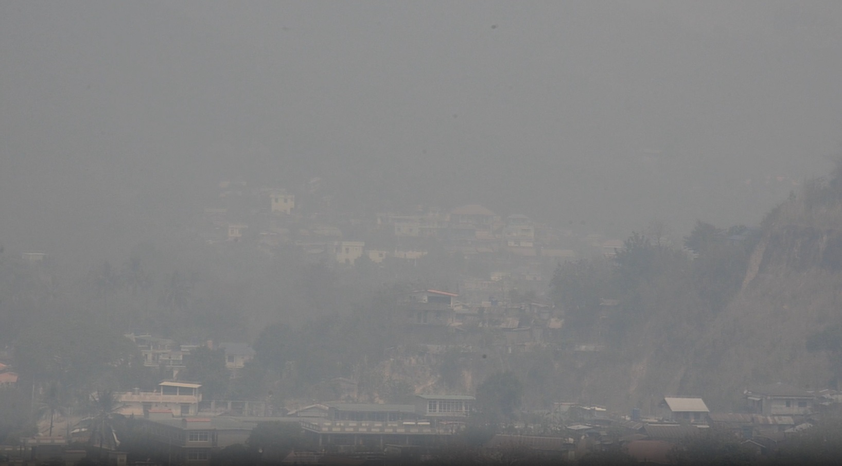 เปิดภาพล่าสุด! แม่สาย-เชียงราย สถานการณ์วิกฤตฝุ่น PM 2.5 พุ่งสูงเกินค่ามาตรฐาน