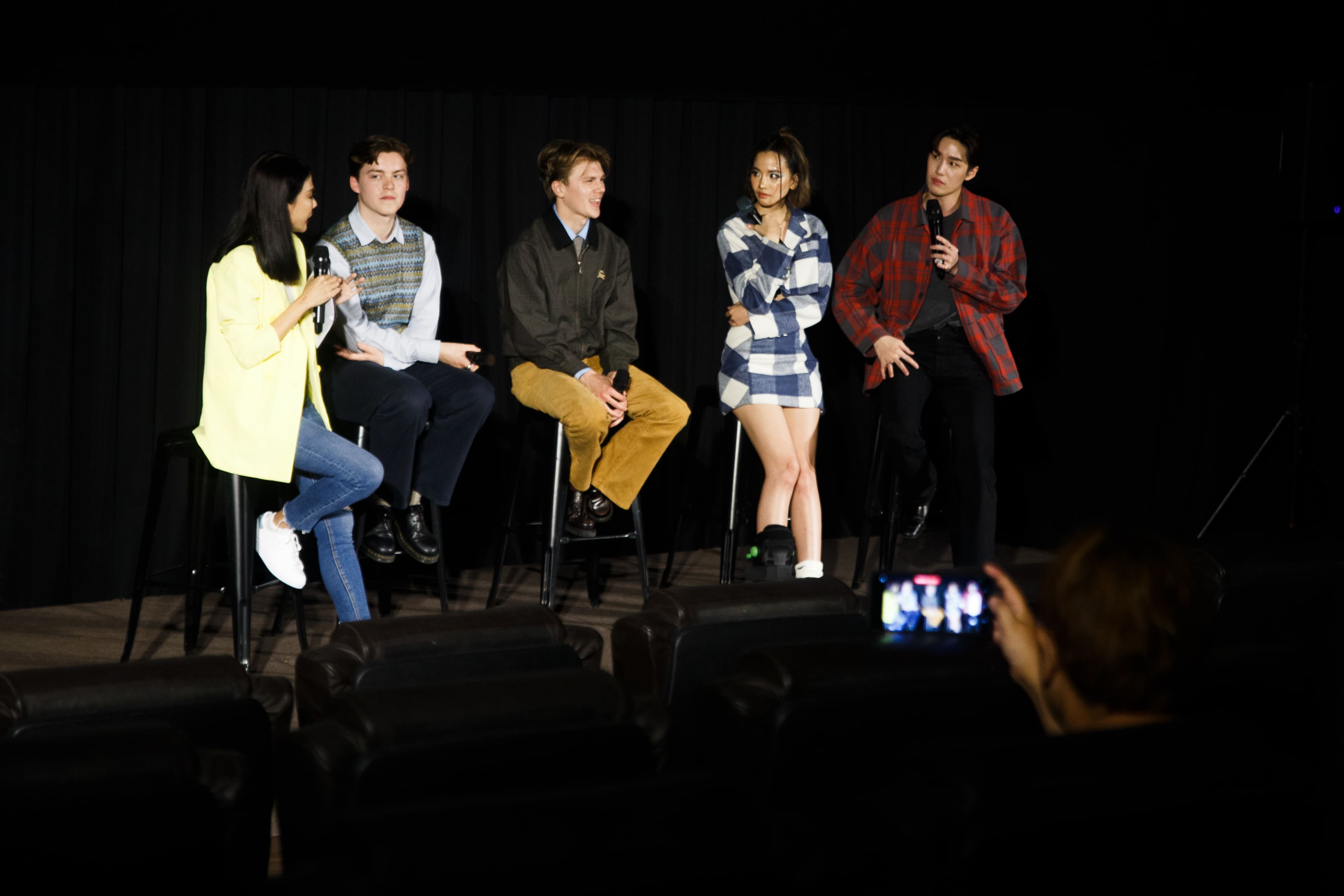 New Hope Club สามหนุ่มจากเกาะอังกฤษ แท็กทีมพระนาง ต่อ-แคร์ ร่วมแถลงข่าวเปิดตัวหนังสั้น Nice To Never Meet You