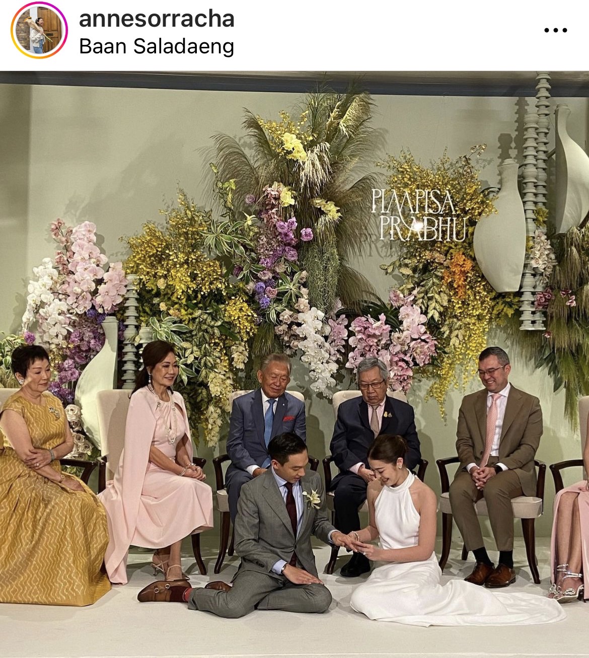 คนบันเทิง ร่วมงานวิวาห์สองตระกูลหมื่นล้าน พิมพิศา จิราธิวัฒน์ - ประภู พรประภา