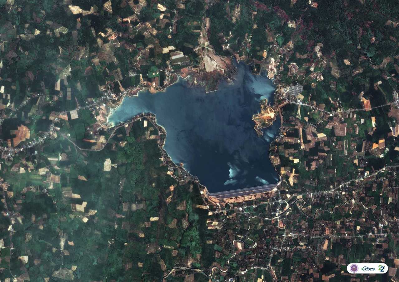 GISTDA เปิดภาพ เขื่อนกะทูน หรือ อ่างเก็บน้ำกะทูน มุมมองจากนอกโลก GISTDA เปิดภาพ เขื่อนกะทูน หรือ อ่างเก็บน้ำกะทูน มุมมองจากนอกโลก