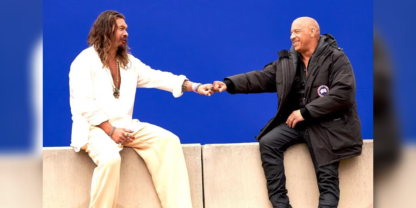 “Vin Diesel” โพสต์ภาพสยบข่าวลือเกาเหลากับ “Jason Momoa” ในกอง“Fast X” “Vin Diesel” โพสต์ภาพสยบข่าวลือเกาเหลากับ “Jason Momoa” ในกอง“Fast X”