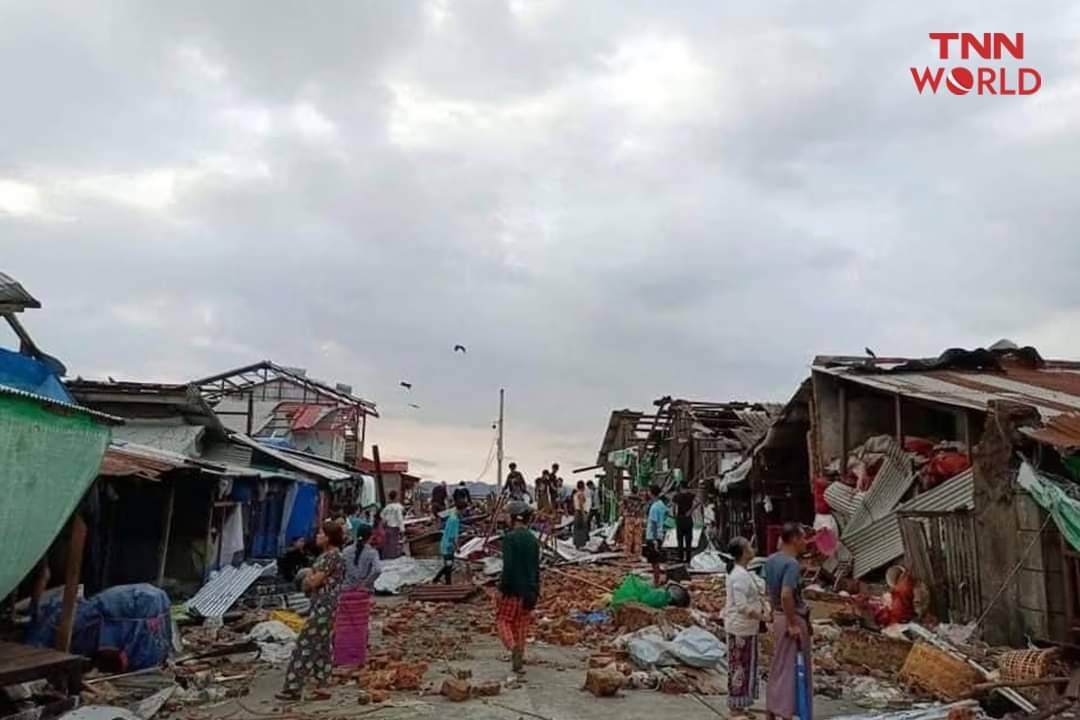 เปิดภาพความเสียหาย พายุโมคา ถล่มเมียนมา-บังคลาเทศ