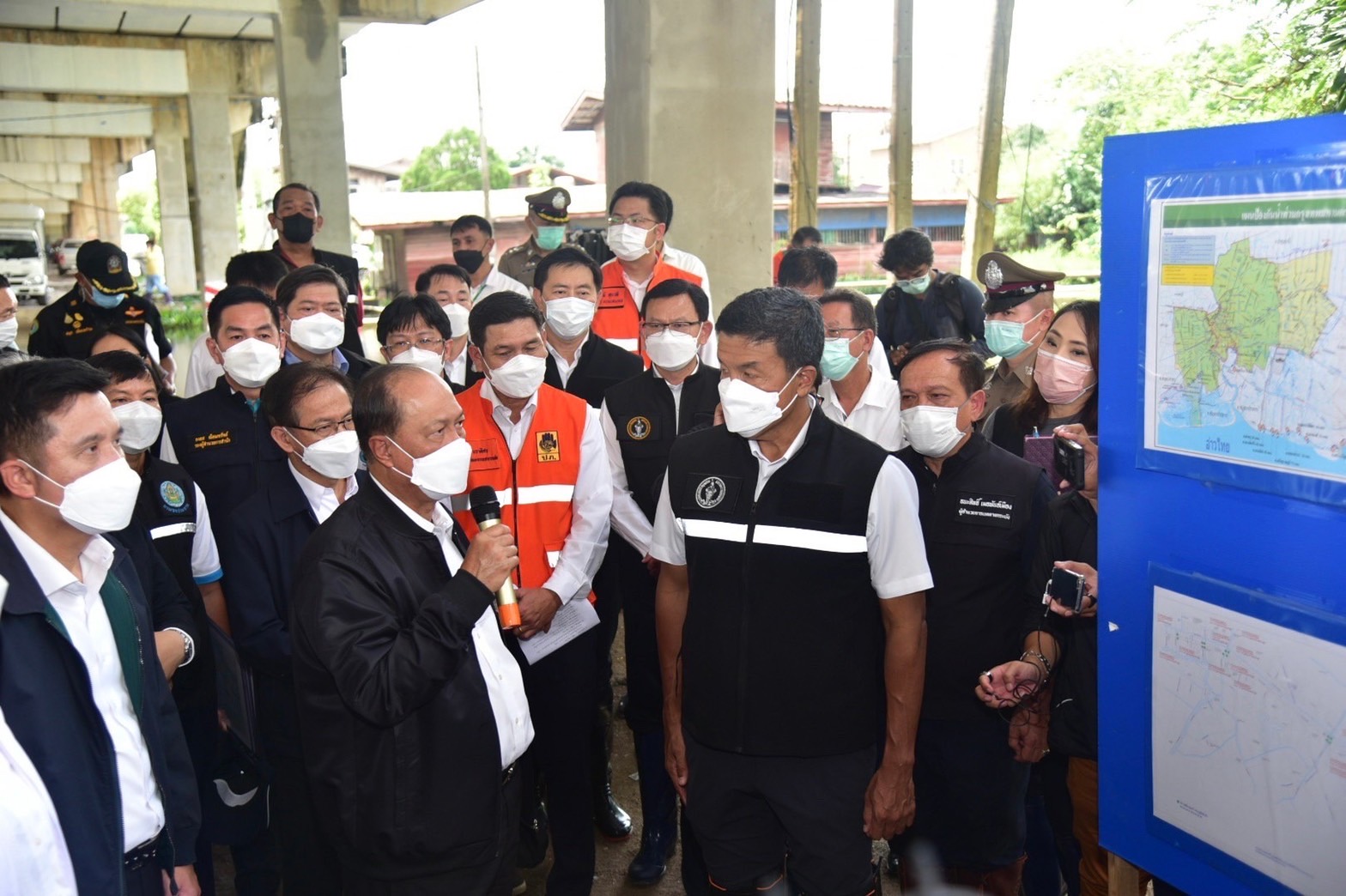 MEA ร่วมติดตาม มท.1 ลงพื้นที่ติดตามแก้ไขสถานการณ์น้ำท่วมเขตลาดกระบัง MEA ร่วมติดตาม มท.1 ลงพื้นที่ติดตามแก้ไขสถานการณ์น้ำท่วมเขตลาดกระบัง
