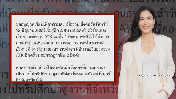 คัทโตะ – เชอรี่ และสมาชิก BNK48 ติดโควิด19  (มีคลิป)